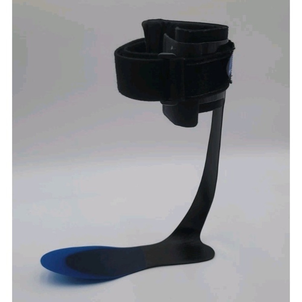 Thuasne SpryStep Flex Composite Leg & Foot Brace SM Right Blue Carbon AFO